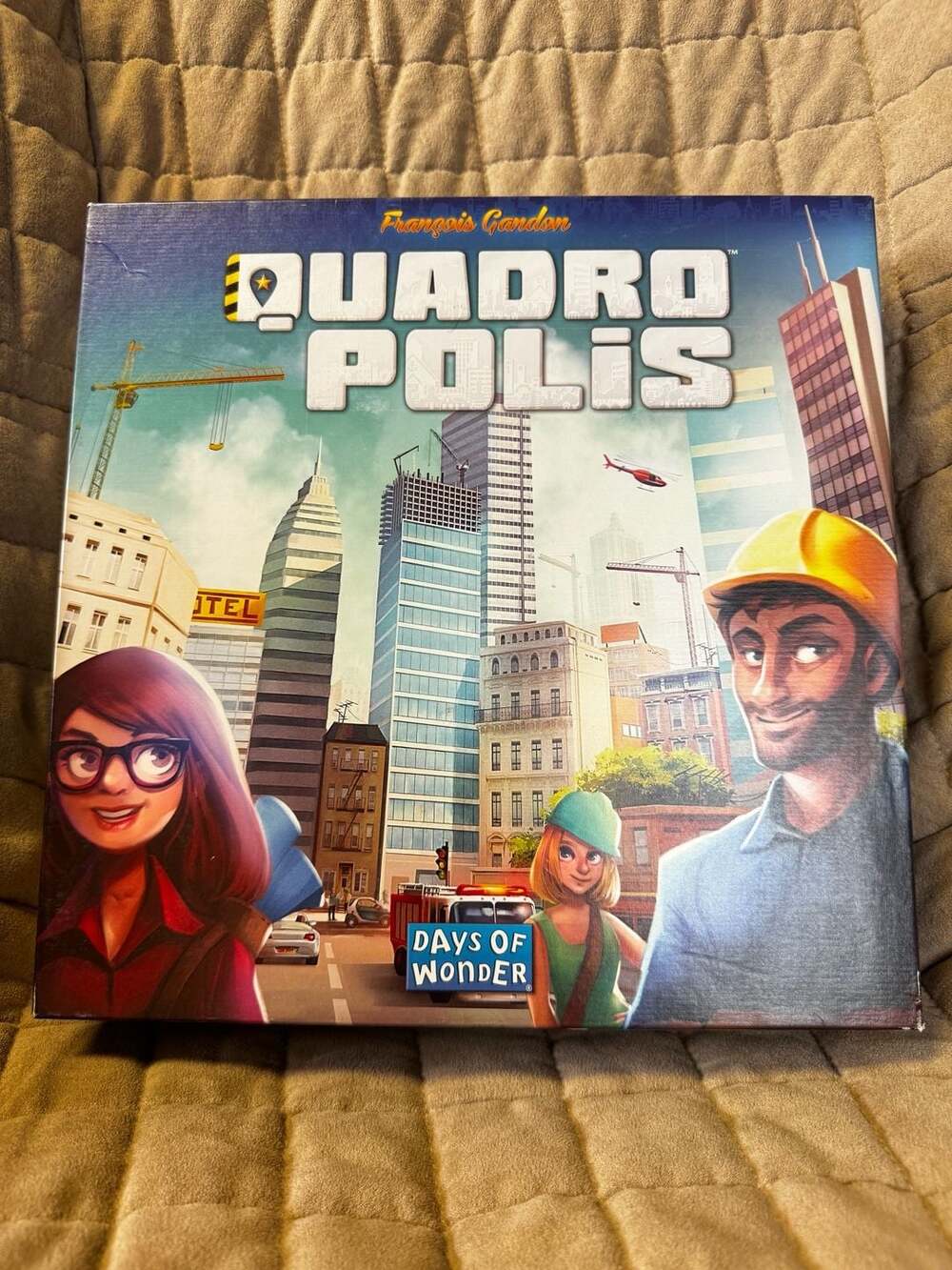Quadropolis Board Game by Days of Wonder